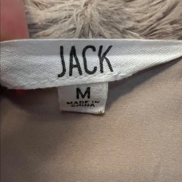 Jack by BB Dakota Taupe Faux Fur Vest - Picture 2 of 4